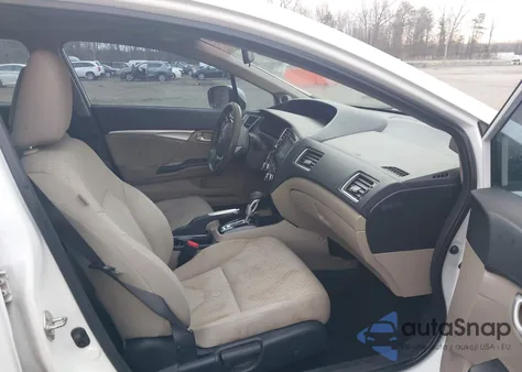 2014 Honda Civic Ex z USA, uszkodzony, nr VIN 2HGFB2F86EH531351
